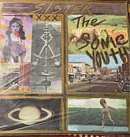Front cover collage artwork divided into six panels with 'SISTER' title at top
