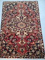 Full front view of rug showing overall design and color scheme