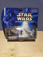 Front view of sealed Star Wars Episode I Micro Machines Collection IV blister pack showing miniature figures and vehicles.