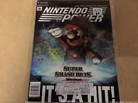 Front cover of Nintendo Power magazine issue #151 featuring Mario and other characters from Super Smash Bros Melee.