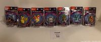 Front view showing the 6 Pokemon figures in original sealed package with Takara Tomy Moncolle-EX branding