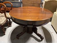 Assembled table top view showing grain and surface wear