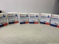 Five Biomedic Nasal Rinse Nasal Irrigation Kits arranged in a line on a light surface, showing front packaging with product image and branding.