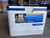 Front view of Igloo Kool Mate 36 cooler with label and branding visible.