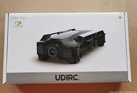Box front showing the UDIRC drone image and branding.