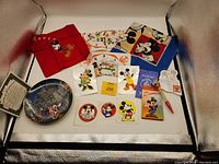 All items laid out on white background