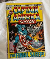 Front cover of Captain America Special #2 comic book showing cover price, issue number, title, and detailed artwork of Captain America.