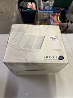 Box top showing Ibuki Air Enhancer branding and product outline illustration