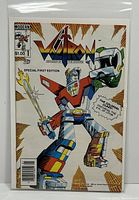 Front cover of the Voltron comic book, issue #1, special first edition from Modern Comics, showing full artwork and title with price $1.00.