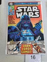 Front cover of Star Wars #35 comic showing Darth Vader and other Star Wars characters