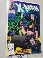 Front cover of The Uncanny X-Men #267 Marvel comic book showing detailed character artwork and pricing.