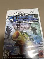 Front cover image of the Wii game case for Shimano Xtreme Fishing showing the game's artwork and title.