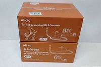 Two stacked orange Afloia boxes showing front and top labels