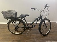 Side profile of entire bicycle