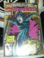 Photo of the Morbius comic book cover, part 3 of 6 from the Midnight Sons series.