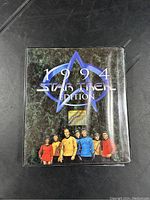 Front cover of the 1994 Star Trek Edition card album with SkyBox Master Series branding and characters in Starfleet uniforms.