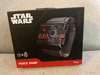 Front view of the boxed Star Wars Force Band by Sphero showing product image and branding.