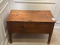 Front view of entire dough box with lid closed