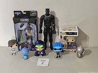 The lot items shown assembled and boxed where applicable