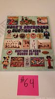 Front cover of Hakes Americana Auction Catalog #205 showing vintage Americana collectibles images.