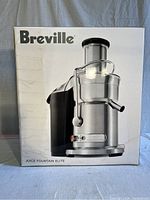Front of original box showing Breville logo and product image