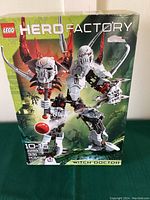 Front view of LEGO Hero Factory Witch Doctor box showing detailed figure art, set number and pieces count.