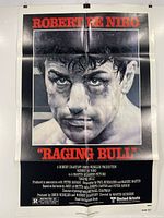 Front and center view of the poster showing Robert De Niro's face with movie title and credits