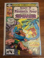 Front cover of Marvel Comics What If #21 showing Invisible Girl, Submariner and other Fantastic Four characters with colorful 1980s comic art.