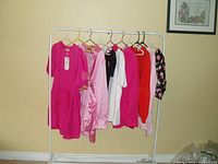 Full rack of 10 ZARA women's tops in size 1X, assorted colors and styles, new with tags