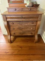 Front view showing overall appearance and drawer configuration