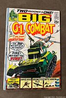 Front cover of G.I. Combat #147 showing tank and battle scene artwork, with comic title and publication info.