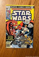 Front cover of Star Wars Marvel Comics Group Issue #11 comic book showing colorful artwork and title with various Star Wars characters and storyline reference.