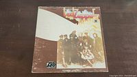 Front cover of Led Zeppelin II vinyl album showing original artwork and title.