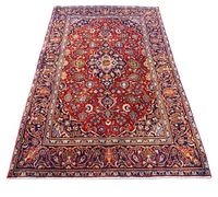 Full view of entire rug on white background