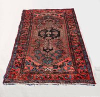 Full top-down view of the rug on white background