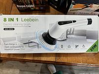 Box showing product image, model ANS-8050, with fast charge in 4 hours, 90 minute usage, 25W power