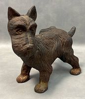 Front angled view showing detailed fur texture and dog face.