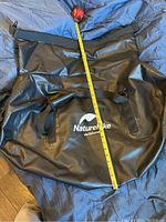 Full view of bag with tape measure showing approximate length