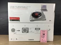 Front of original box showing product image, features, and EZ Vinyl Converter software compatibility