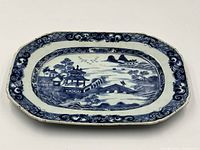 Top-down view of entire platter on white background