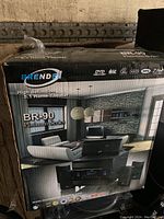 Closed box showing Brendel BR-90 Platinum Series 5.1 Home Theater Speaker System packaging and branding.