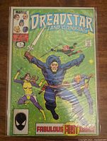 Full cover of the Dreadstar and Company issue #1 comic book with characters, title, and price visible.