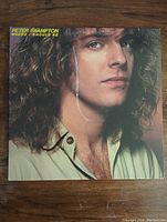 Front cover of the Peter Frampton album "Where I Should Be" showing a close-up portrait of Peter Frampton