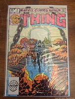 Front cover of The Thing comic issue #3 September 1983, showing main characters and Marvel Comics branding.