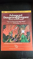 Front cover of 'The Land Beyond the Magic Mirror' AD&D adventure module showing fantasy art and title