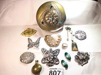 Overall lot overview with all 13 pieces arranged