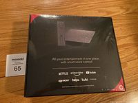 Sealed Rogers Ignite box showing front packaging with image of the box and remote