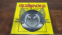 Front cover of the Gleneagle 'Don't Fool Yourself' vinyl record showing artwork with twin swans and bold text on yellow background.