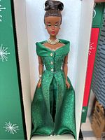 Doll inside presentation box