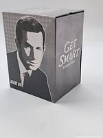 Side view of the Get Smart DVD boxset showing stylized portrait of Agent 86.